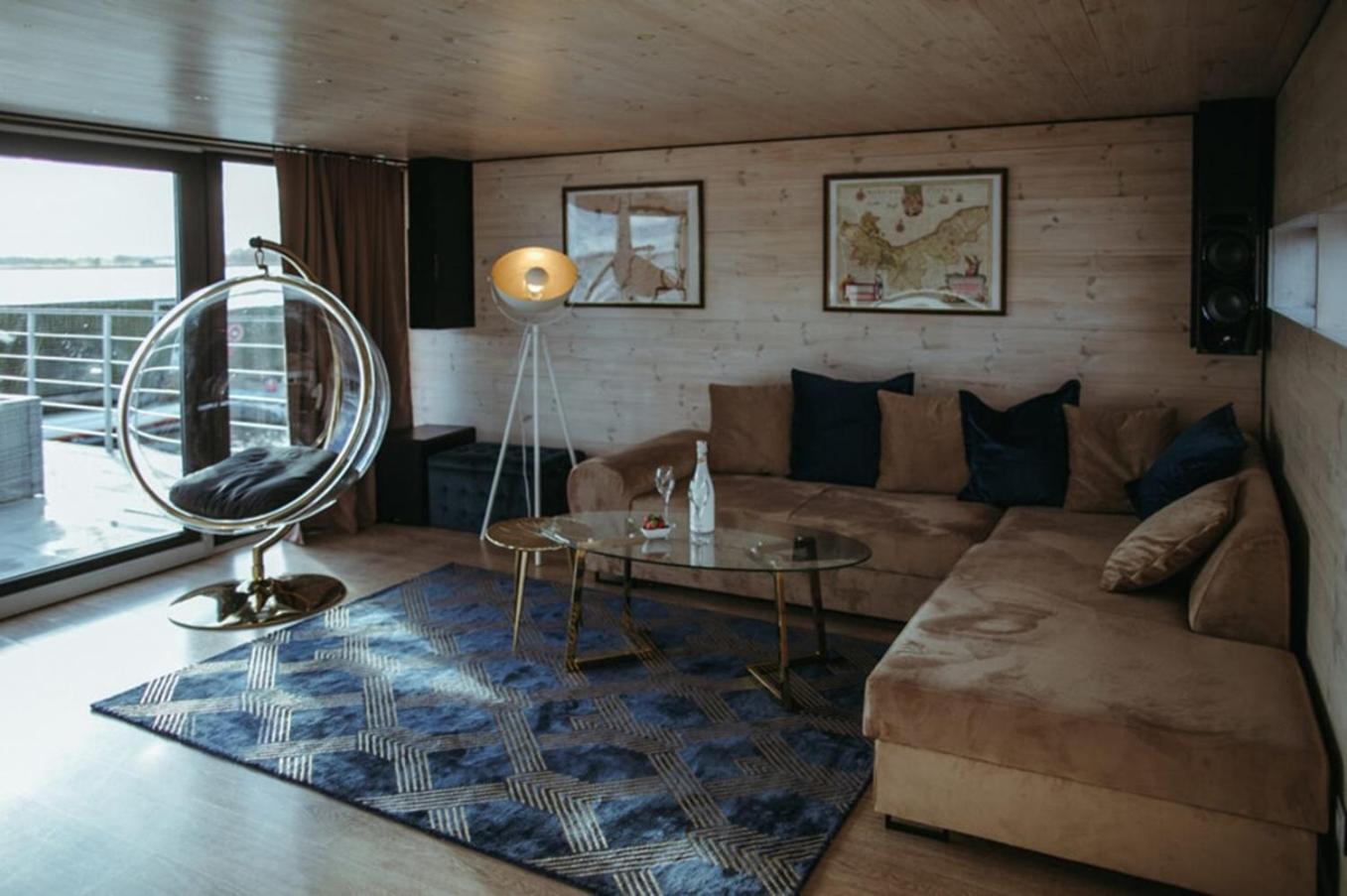 Grand Ht Houseboats - Domki Na Wodzie - Sauna, Jacuzzi, Kominek Mielno  Ngoại thất bức ảnh